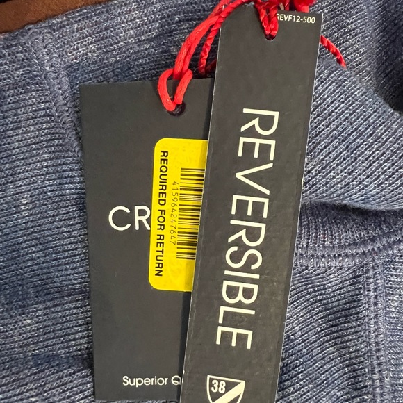 men’s sweater- new with that- reversible- - Picture 11 of 14